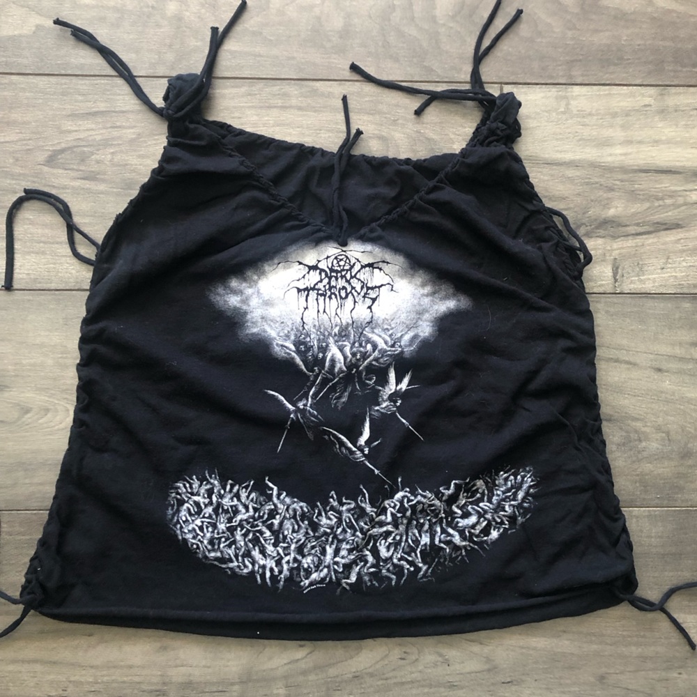 Black Metal Dark Throne Sardonic Wrath Tank XL